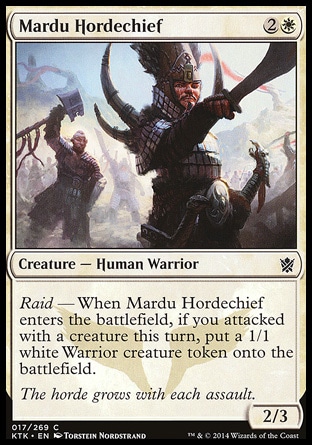 【JPN】《瑪爾都部落長/Mardu Hordechief》[韃契可汗]