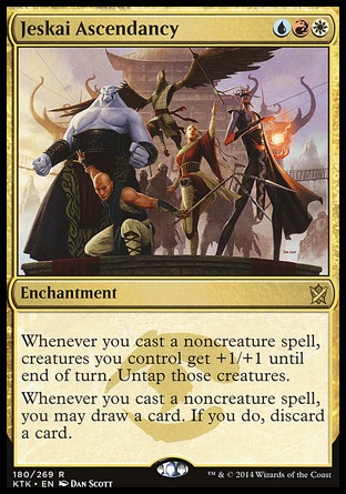【JPN】《潔斯凱霸權/Jeskai Ascendancy》[韃契可汗]