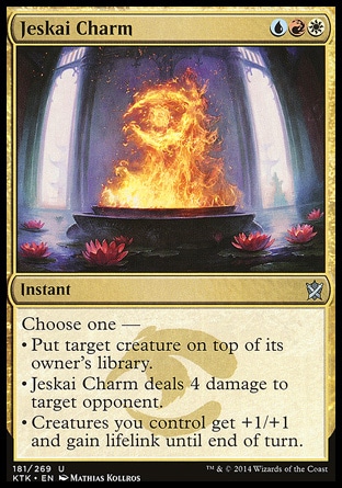 【JPN】《潔斯凱護符/Jeskai Charm》[韃契可汗]
