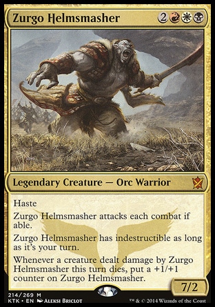 【JPN】《碎盔珠高/Zurgo Helmsmasher》[韃契可汗]
