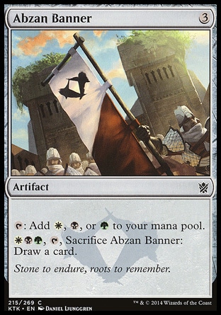 【JPN】《阿布贊戰旗/Abzan Banner》[韃契可汗]