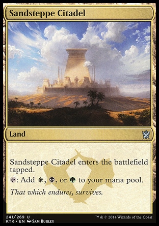 【JPN】《沙原殿堂/Sandsteppe Citadel》[韃契可汗]