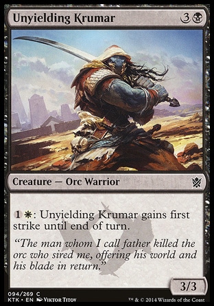 【JPN】《剛毅孑遺/Unyielding Krumar》[韃契可汗]