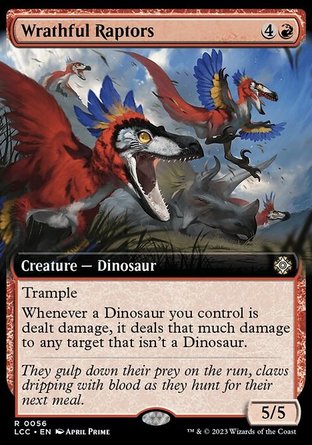 【ENG】《怨怒迅猛龍/Wrathful Raptors》[依夏蘭迷窟指揮官]