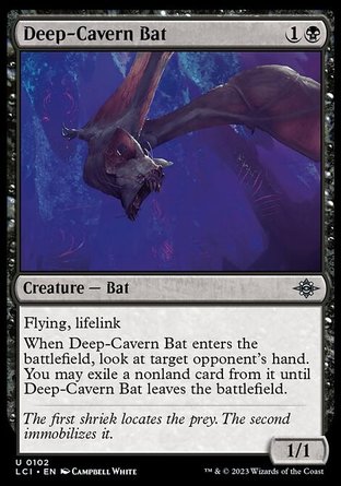 【ENG】《深窟蝙蝠/Deep-Cavern Bat》[依夏蘭迷窟]