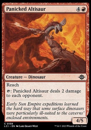 【ENG】《驚慌碩偉龍/Panicked Altisaur》[依夏蘭迷窟]