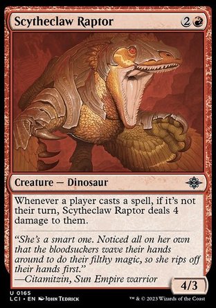【ENG】《鐮爪迅猛龍/Scytheclaw Raptor》[依夏蘭迷窟]