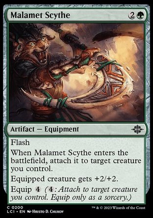【ENG】《豹族戰鐮/Malamet Scythe》[依夏蘭迷窟]