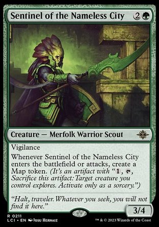 【ENG】《無名城哨衛/Sentinel of the Nameless City》[依夏蘭迷窟]