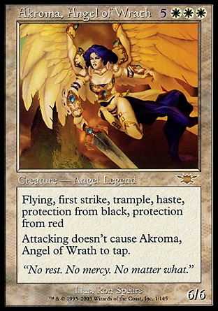 【JPN】《忿怒天使愛若瑪/Akroma, Angel of Wrath》[萬馬千軍]