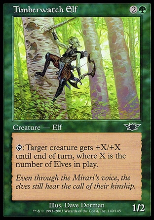 【JPN】《巡林妖精/Timberwatch Elf》[萬馬千軍]