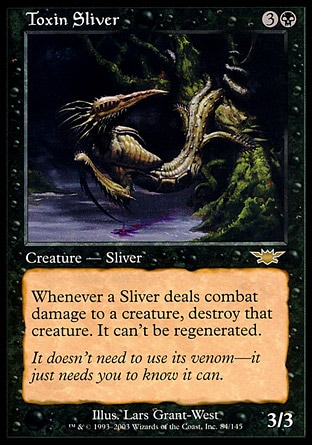 【JPN】《劇毒裂片妖/Toxin Sliver》[萬馬千軍]