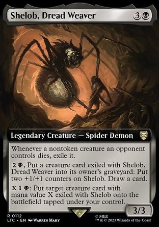 【ENG】《懼怖織蛛屍羅/Shelob, Dread Weaver》[中土世界傳奇指揮官]