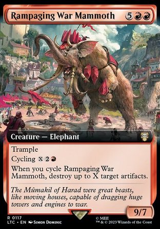 【ENG】《莽闖戰長毛象/Rampaging War Mammoth》[中土世界傳奇指揮官]