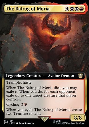 【ENG】《摩瑞亞炎魔/The Balrog of Moria》[中土世界傳奇指揮官]