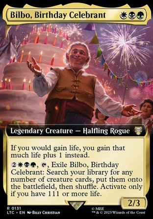 【ENG】《壽星比爾博/Bilbo, Birthday Celebrant》[中土世界傳奇指揮官]