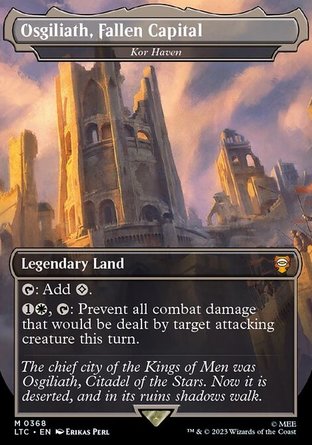 【JPN】 ☆Foil☆ 《寇族庇護地/Kor Haven》[中土世界傳奇指揮官]