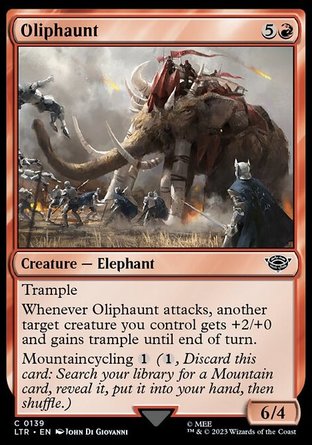 【ENG】《猛獁/Oliphaunt》[魔戒：中土世界傳奇]
