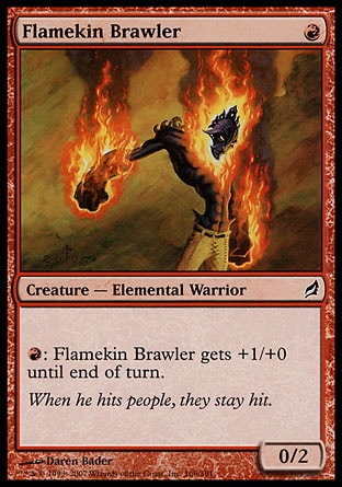 【JPN】《炎身喧嘩兵/Flamekin Brawler》[洛溫]