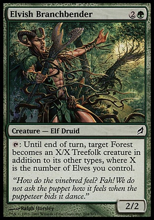 【JPN】《彎枝妖精/Elvish Branchbender》[洛溫]