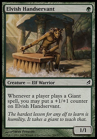 【JPN】《妖精隨侍/Elvish Handservant》[洛溫]