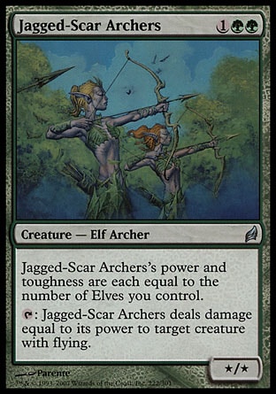 【JPN】《鋸疤箭手/Jagged-Scar Archers》[洛溫]