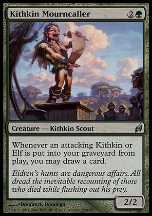 【JPN】《潔英悼亡人/Kithkin Mourncaller》[洛溫]