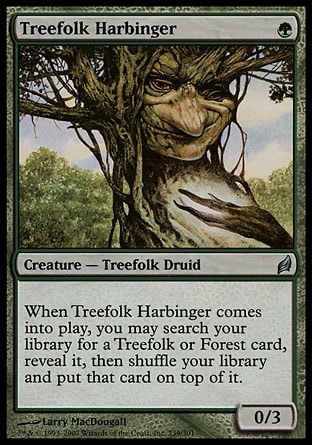【JPN】《先兆樹妖/Treefolk Harbinger》[洛溫]