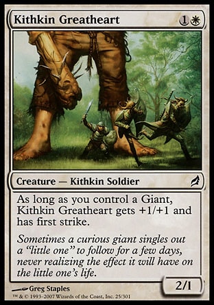 【JPN】《壯志潔英/Kithkin Greatheart》[洛溫]