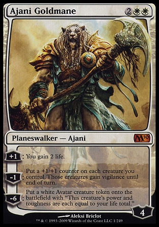 【JPN】《金鬃阿耶尼/Ajani Goldmane》[核心系列2010]