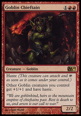 【JPN】《鬼怪酋長/Goblin Chieftain》[核心系列2010]