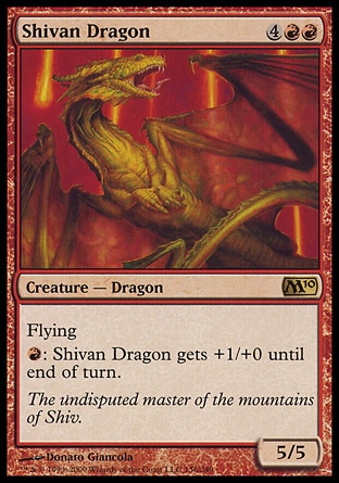 【JPN】《西瓦巨龍/Shivan Dragon》[核心系列2010]