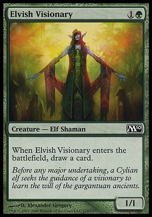 【JPN】《妖精幻視師/Elvish Visionary》[核心系列2010]