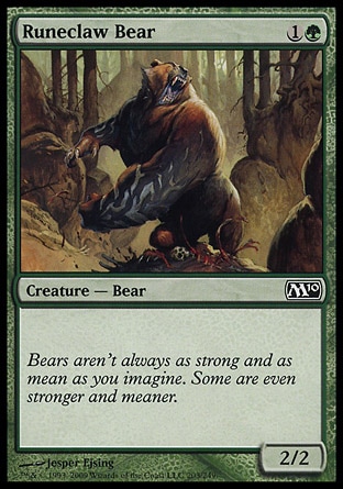 【JPN】《符爪熊/Runeclaw Bear》[核心系列2010]