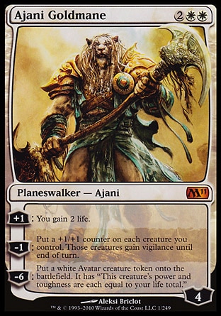 【JPN】《金鬃阿耶尼/Ajani Goldmane》[核心系列2011]