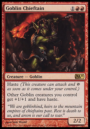【JPN】《鬼怪酋長/Goblin Chieftain》[核心系列2011]