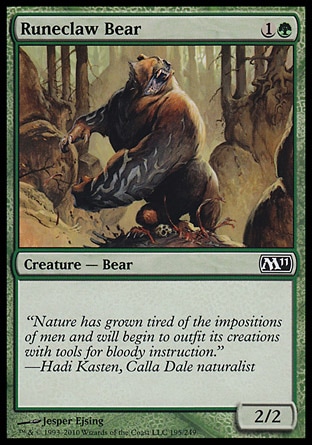 【JPN】《符爪熊/Runeclaw Bear》[核心系列2011]