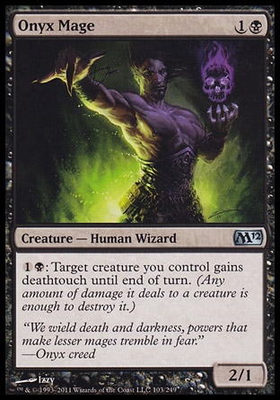 【JPN】《瑪瑙法師/Onyx Mage》[核心系列2012]