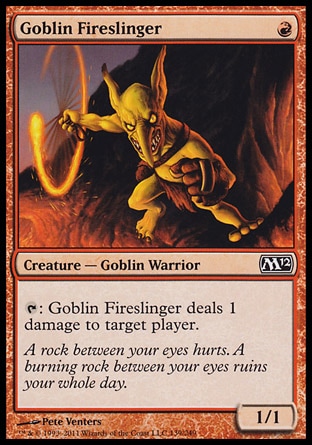 【JPN】《鬼怪擲焰手/Goblin Fireslinger》[核心系列2012]