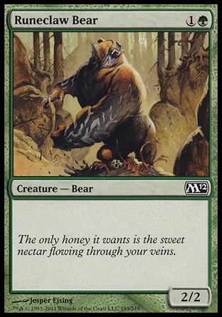 【JPN】《符爪熊/Runeclaw Bear》[核心系列2012]