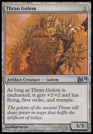 【JPN】《索藍魔像/Thran Golem》[核心系列2012]