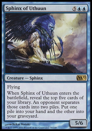 【JPN】《烏屯史芬斯/Sphinx of Uthuun》[核心系列2012]