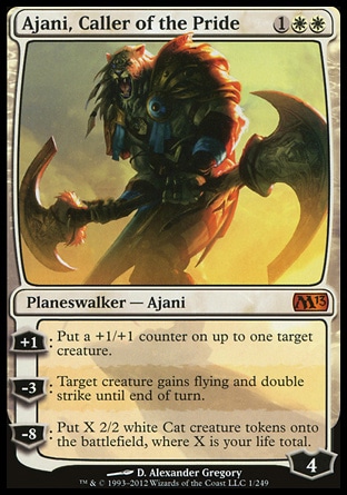 【JPN】《獅群喚師阿耶尼/Ajani, Caller of the Pride》[核心系列2013]