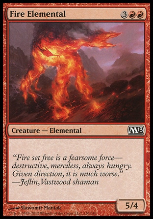 【JPN】《火元素/Fire Elemental》[核心系列2013]