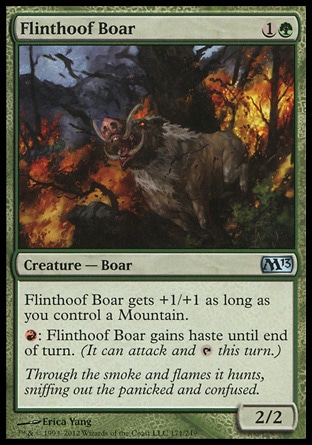 【JPN】《燧蹄野豬/Flinthoof Boar》[核心系列2013]