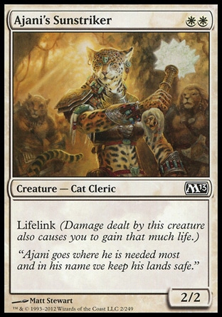 【JPN】《阿耶尼暉擊僧/Ajani's Sunstriker》[核心系列2013]