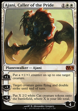 【JPN】《獅群喚師阿耶尼/Ajani, Caller of the Pride》[核心系列2014]