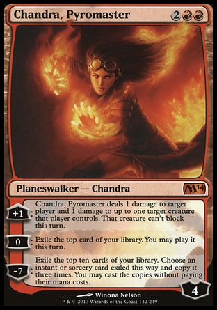【JPN】《火焰大師茜卓/Chandra, Pyromaster》[核心系列2014]