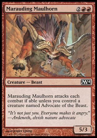 【JPN】《劫掠鎚角獸/Marauding Maulhorn》[核心系列2014]