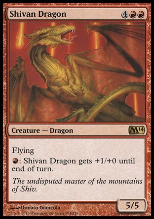 【JPN】《西瓦巨龍/Shivan Dragon》[核心系列2014]